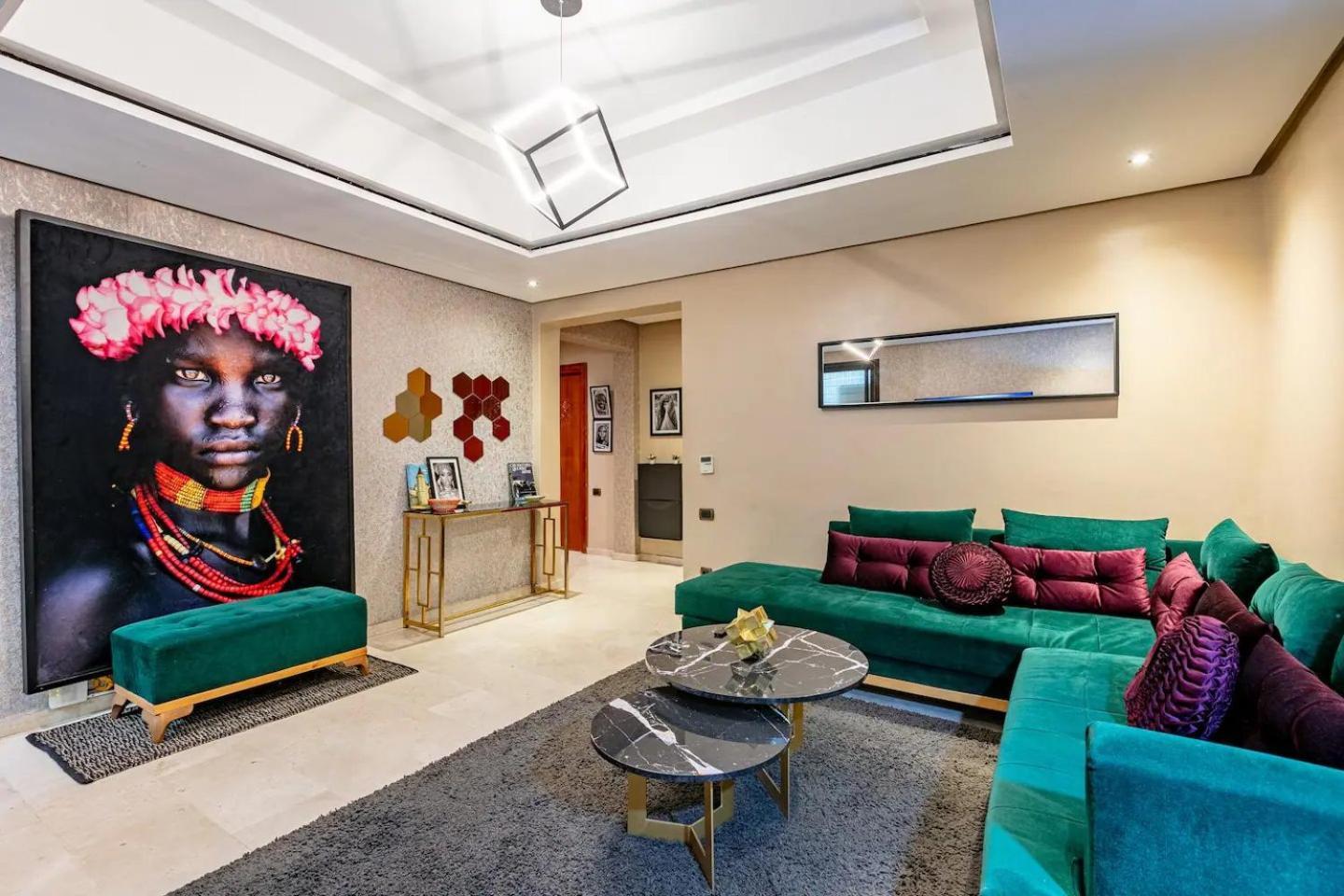 Exclusive Luxury Apartement In Central Gueliz Marakeş Dış mekan fotoğraf